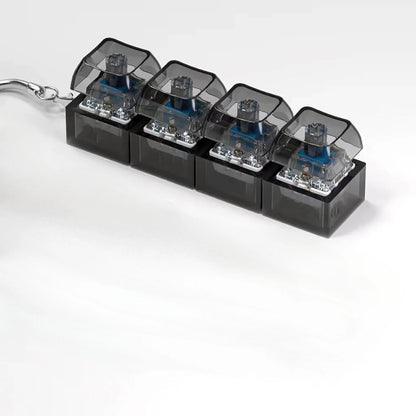 MagicznyKlik – świecący brelok z klawiszami LED